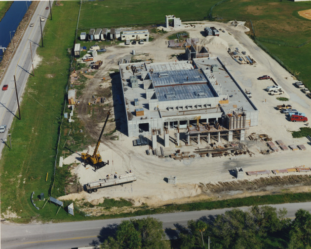 Hurricane Center aerial view